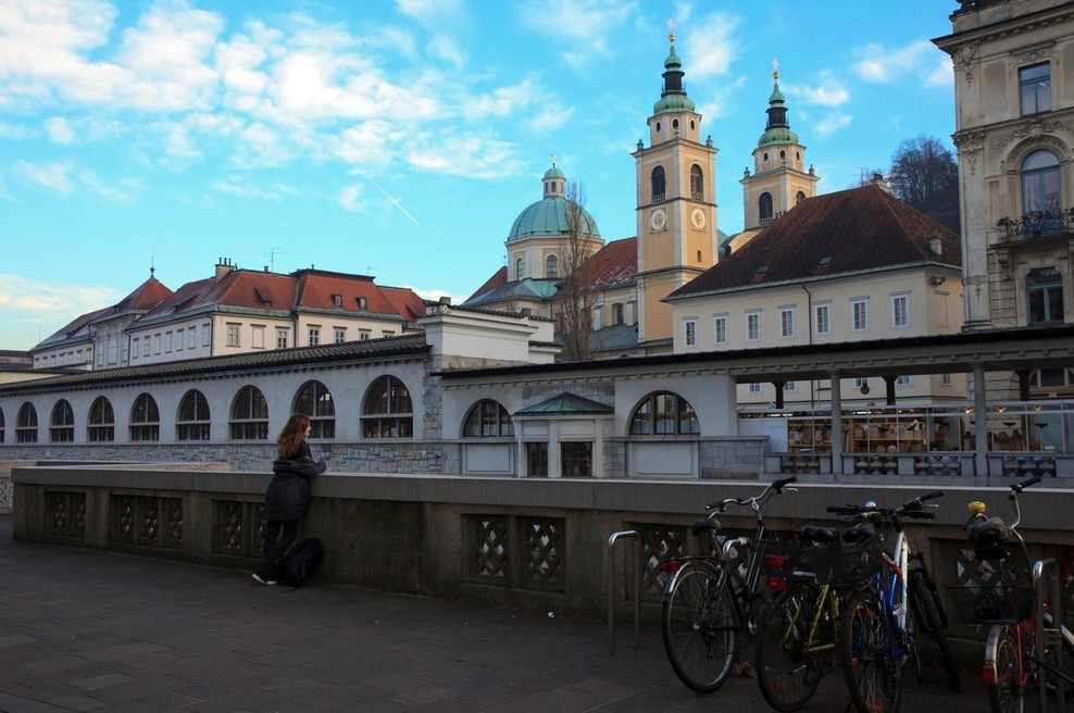 FOTO: V središču Ljubljane postavljeni novi znaki, ste jih že videli? (foto: Profimedia)