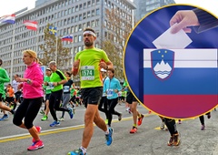 Zapore cest zaradi Ljubljanskega maratona: poglejte zemljevid, ki vam bo olajšal pot na volitve