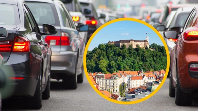 V Ljubljani v avtomobile z jeklenimi živci, župan pa trka predvsem na zavest občanov (foto: Profimedia/fotomontaža)