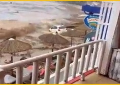 VIDEO: Apokaliptični prizori iz priljubljenega letovišča, ena oseba izgubila življenje