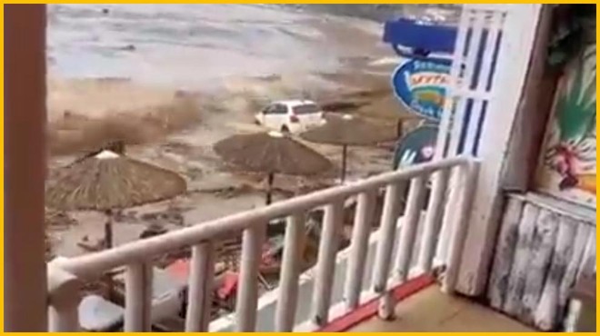 VIDEO: Apokaliptični prizori iz priljubljenega letovišča, ena oseba izgubila življenje (foto: Twitter/GREllasGR/posnetek zaslona)