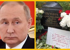 Na grobu Putinovih staršev našli grozljivo sporočilo