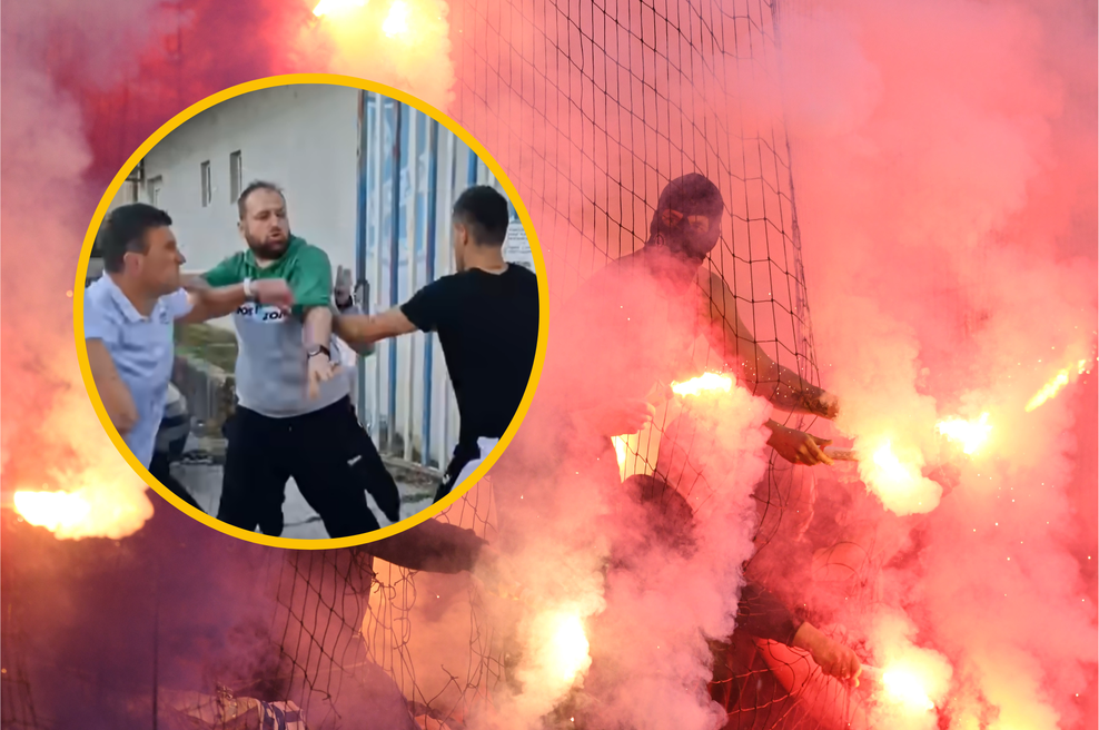 VIDEO: Nekdanji trener Maribora s pestmi nad kapetana ekipe (foto: Milos Vujinovic/Bobo/YouTube/posnetek zaslona/fotomontaža)
