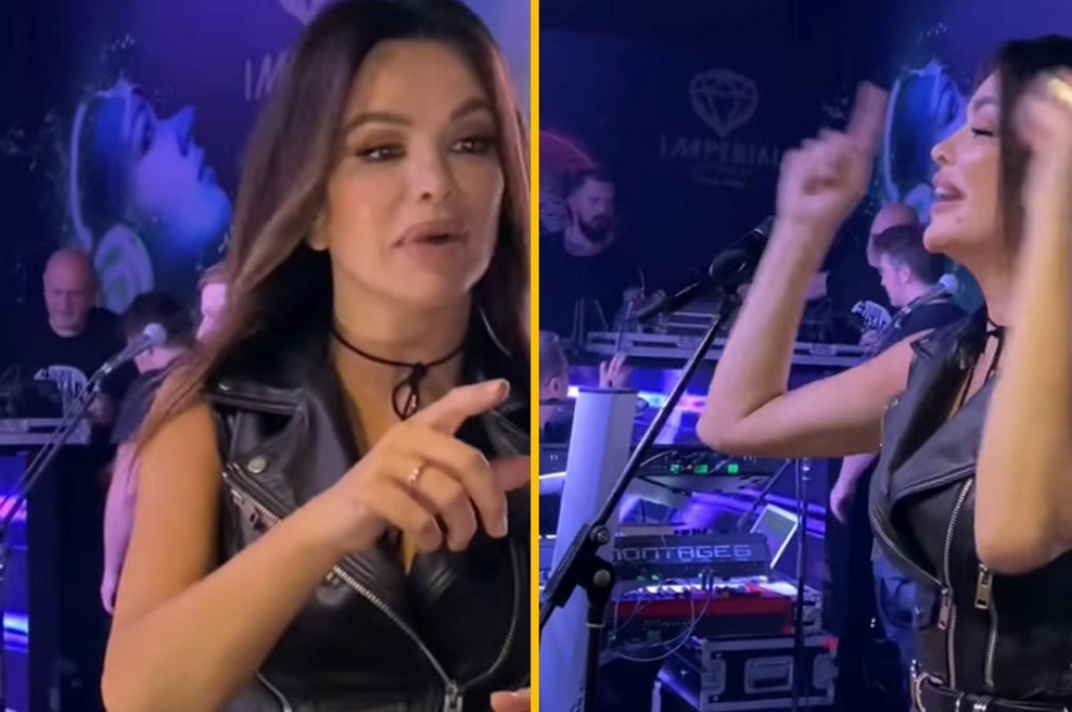 VIDEO: Severina med koncertom v neprijetni situaciji. Poglejte, kako se je znašla (foto: Instagram/Severina/posnetek zaslona/fotomontaža)