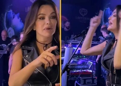 VIDEO: Severina med koncertom v neprijetni situaciji. Poglejte, kako se je znašla