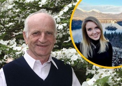 Vnukinja Lojzeta Slaka z ganljivim umetniškim poklonom svojemu dedku (VIDEO)