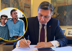 Borut Pahor pojasnil, zakaj je javnosti izdal sinovo skrivnost