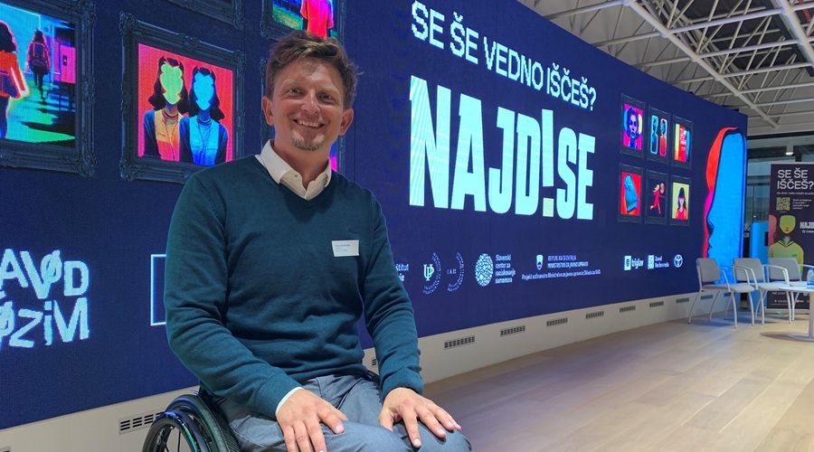 David Razboršek: "V nesreči ugotoviš, da so ljudje zate pripravljeni storiti več, kot si kdajkoli mislil" (foto: Aneja Belcl)