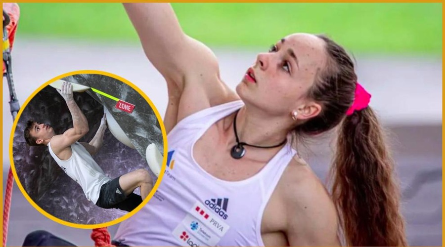 Za prihodnost se ni treba bati: za nadobudnimi plezalci so številne lovorike in sezona presežkov (foto: Instagram/Sara Čopar/Tim Korošec/posnetek zaslona)