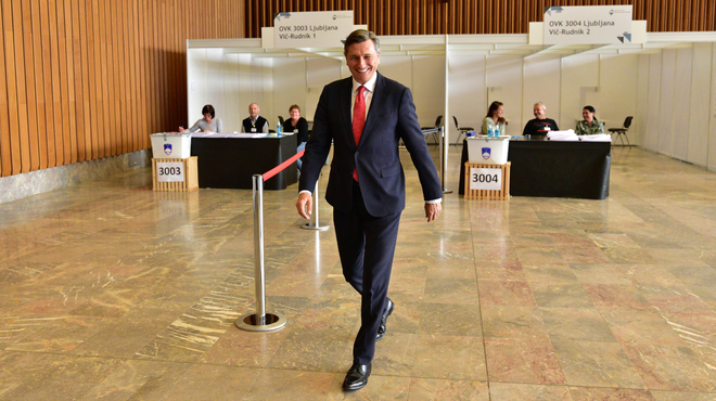 Borut Pahor strogo nad očitke, da ni spregovoril, ko je bilo to treba (foto: Bobo)