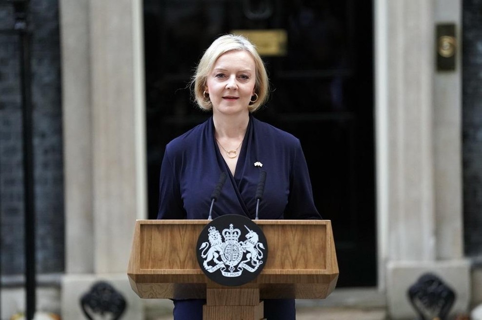 Liz Truss je sprejela usodno odločitev (foto: Profimedia)