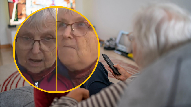 VIDEO, ki vas bo nasmejal do solz: starejša gospa iz Celja iskreno o novinarskem poročanju (foto: Profimedia/Facebook/Jure Bajic/posnetek zaslona/fotomontaža)