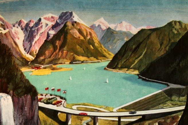 Osupljivo, kakšna bi bila lahko videti dolina Soče! Toda še sreča, da se načrti niso uresničili ...