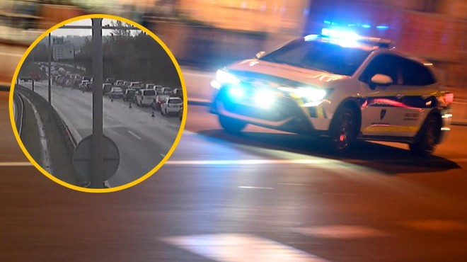 Policija o grozljivki na ljubljanski obvoznici: 86-letnik polkrožno obrnil, dve osebi umrli, dve se borita za življenje (foto: Profimedia/Prometno-informacijski center/fotomontaža)