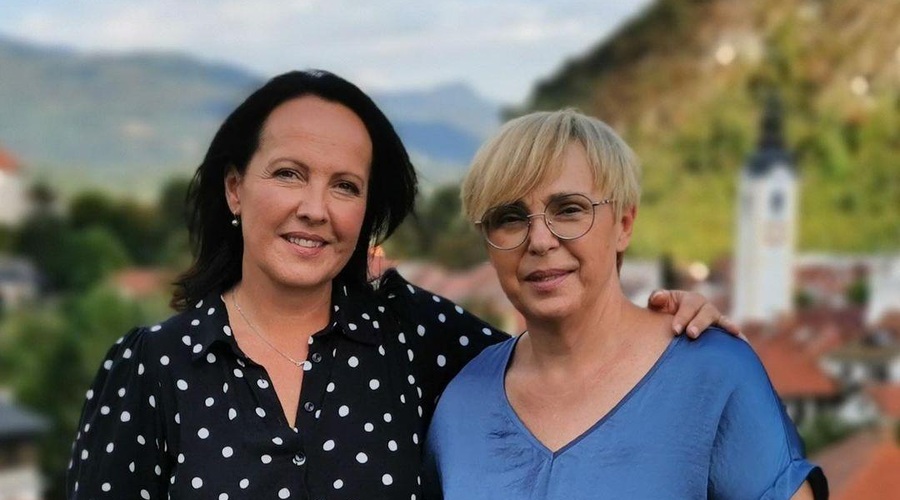 Slavna sestra Nataše Pirc Musar se je poročila in pokazala, kako čudovito poročno obleko je nosila (foto: Instagram/Tanja Pirc)