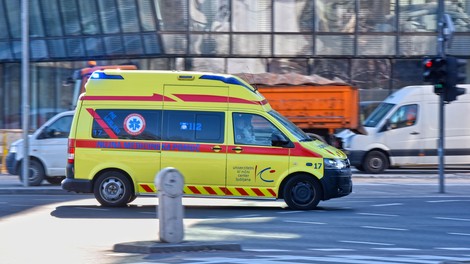 V Ljubljani prišlo do verižnega trčenja