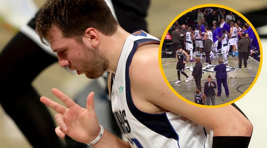 VIDEO: Sramotno dejanje! Poglejte, kaj je v navalu nemoči proti Luki Dončiću vrgel navijač nasprotne ekipe (foto: Profimedia/Twitter/Bleacher Report/posnetek zaslona/fotomontaža)