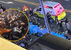 Grozljivi posnetki s festivala ob noči čarovnic: 120 mrtvih, število še narašča