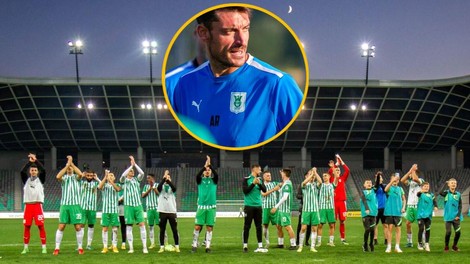 Na igrišču idila, v zakulisju kaos velikih razsežnosti: Olimpija ne plačuje računov, NZS jo je kaznovala, Riera grozi z odhodom