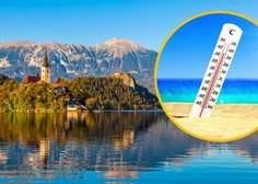 Rekordno vroč prvi november: poglejte, kje v Sloveniji so namerili največ stopinj