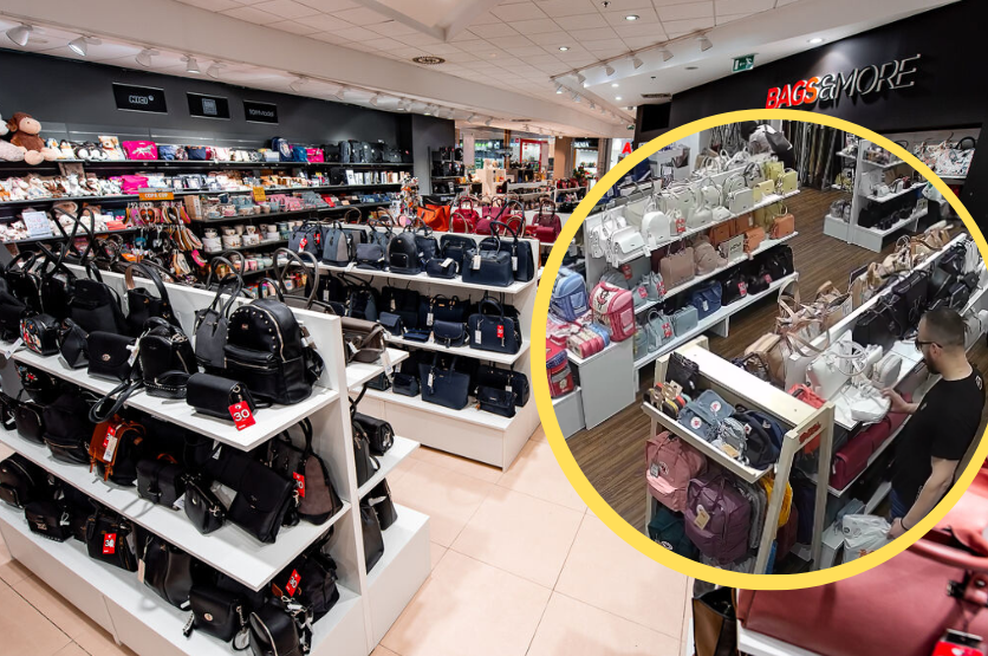 Klic na pomoč iz slovenske trgovine: prepoznate tatove na posnetku? (foto: Facebook/Bags&More)