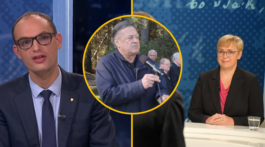 Pirc Musarjeva in Logar na soočenju enotna: Jankovićeve besede neprimerne (foto: RTV Slovenija/Nataša Pirc Musar/Twitter/YouTube/posnetek zaslona/fotomontaža)