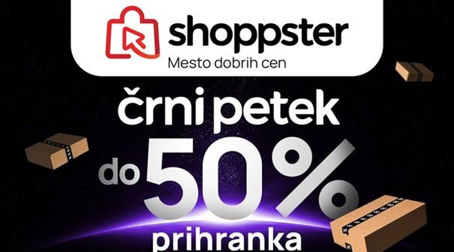 Shoppster bo »črni petek« praznoval ves november! (foto: Shoppster)