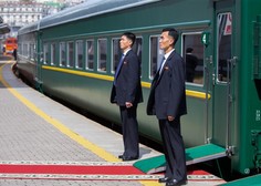 Ponovno vozi vlak med Rusijo in Severno Korejo, prvi potniki pa ... prav posebne živali