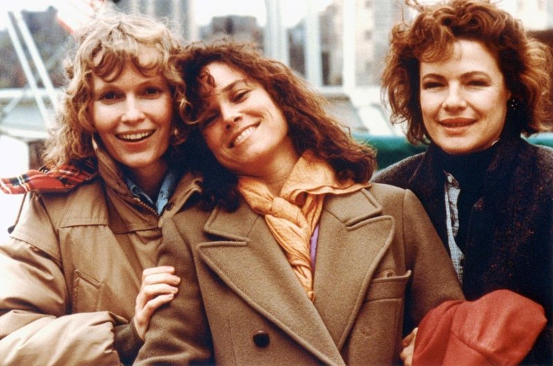 Mia Farrow, Barbara Hershey in Dianne Wiest (desno) v kultnem filmu Hannah in njeni sestri.
