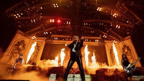Iron Maiden bodo turnejo začeli v Ljubljani