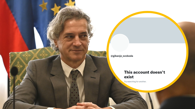 Twitter ukinil uradni profil Gibanja Svoboda: razlog vas bo presenetil (foto: Profimedia/Twitter/Gibanje Svoboda/fotomontaža)