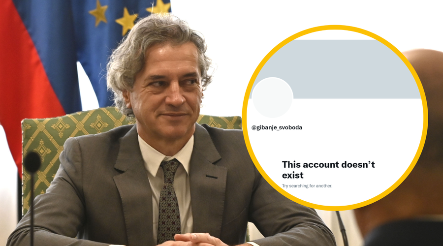Twitter ukinil uradni profil Gibanja Svoboda: razlog vas bo presenetil (foto: Profimedia/Twitter/Gibanje Svoboda/fotomontaža)