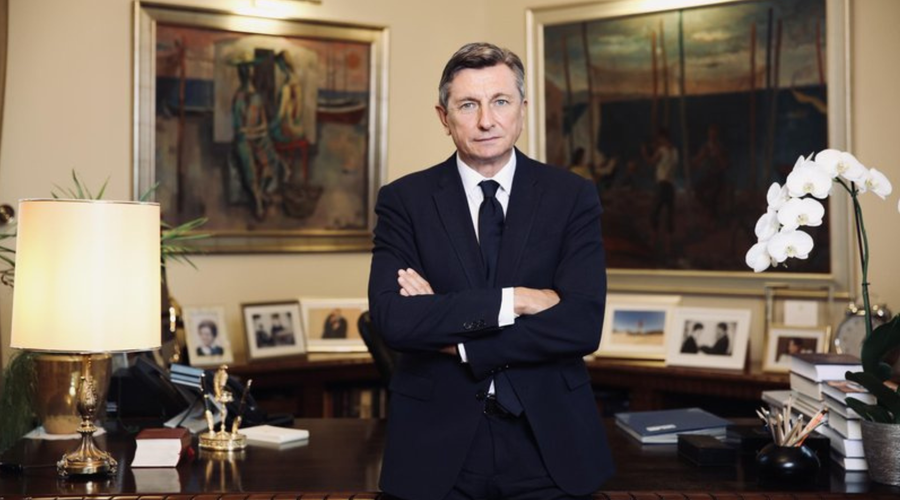 Borut Pahor se poslavlja od državljanov: "Bilo mi je v izjemno čast" (foto: Aleksandra Saša Prelesnik)