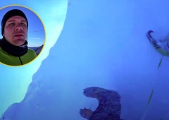 Slovenec delil grozljivo izkušnjo: zgrmel s Triglava, naglavna kamera posnela, kako so ga milimetri ločili od smrti (VIDEO)