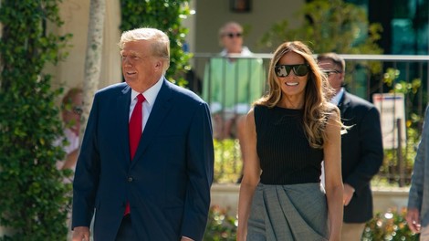 Melania Trump je pozornost pritegnila zaradi pregrešno drage torbice