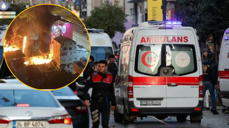 V Istanbulu odjeknila silovita eksplozija, Erdogan meni, da gre za teroristični napad