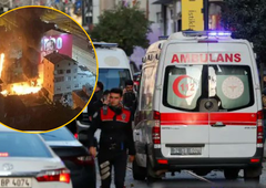 V Istanbulu odjeknila silovita eksplozija, Erdogan meni, da gre za teroristični napad