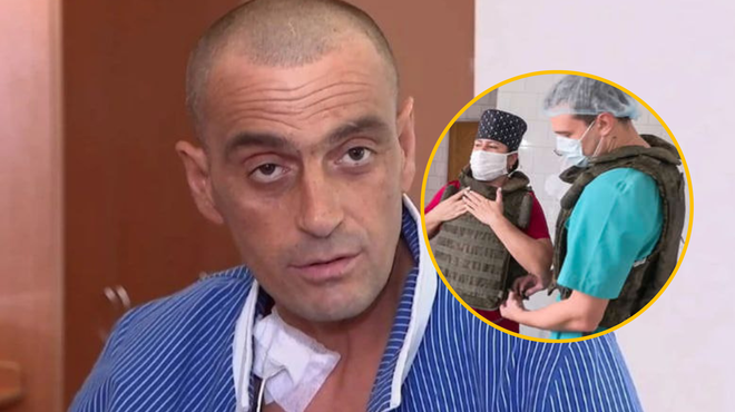 Zdravniki ne morejo verjeti: preživel je z granato v prsnem košu (foto: Twitter/Özgür Savaş/Aleksandra Opalic/fotomontaža)