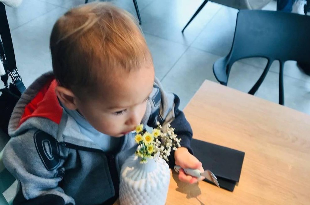 Ne boste verjeli, kaj zmore sin enega najlepših znanih slovenskih parov (foto: Instagram/Maja Prašnikar)