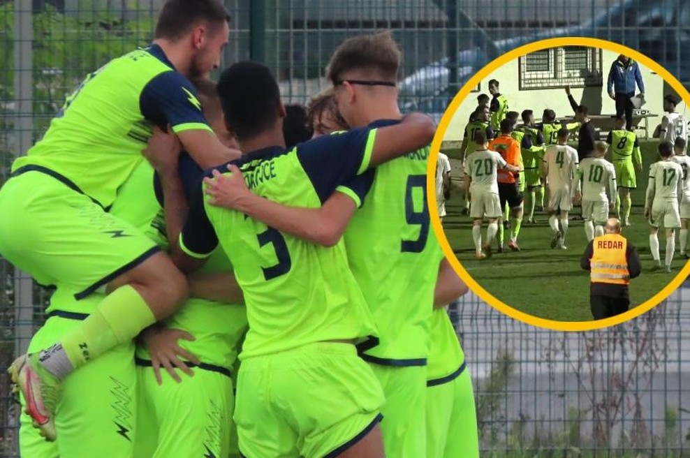 Zgodilo se je na Štajerskem: poglejte, kako sta si v lase skočila soigralca, ki bosta dolgo obžalovala nešportno obnašanje (VIDEO) (foto: NK Dobrovce/YouTube/MNZ Maribor/posnetek zaslona/fotomontaža)
