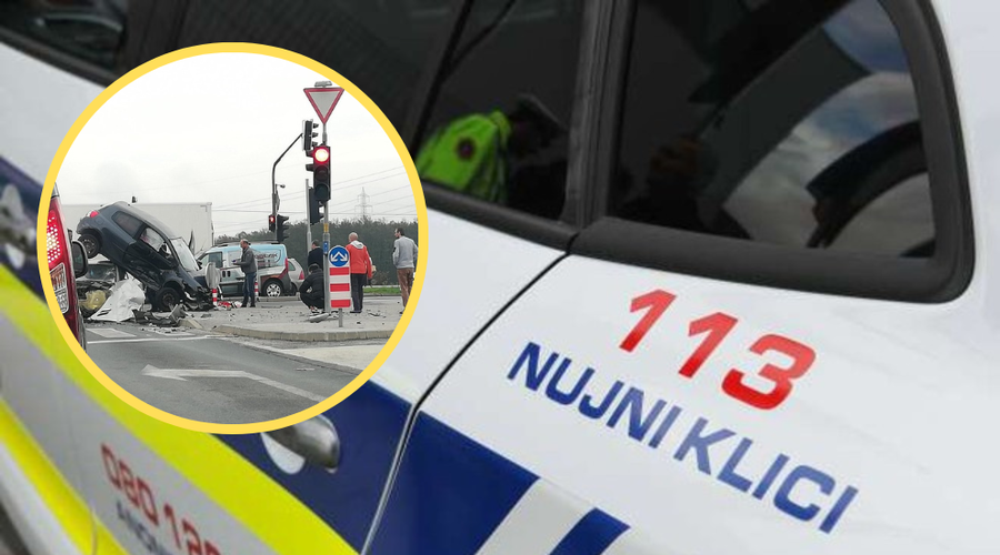 V prometni nesreči v Trzinu vpletenih več vozil (foto: Bobo/24ur.com/fotomontaža)