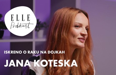 Jana Koteska: ''Gospa zdravnica,  verjamem, da bom zmogla. Vi verjamete? Prikimala je in zajokala.''