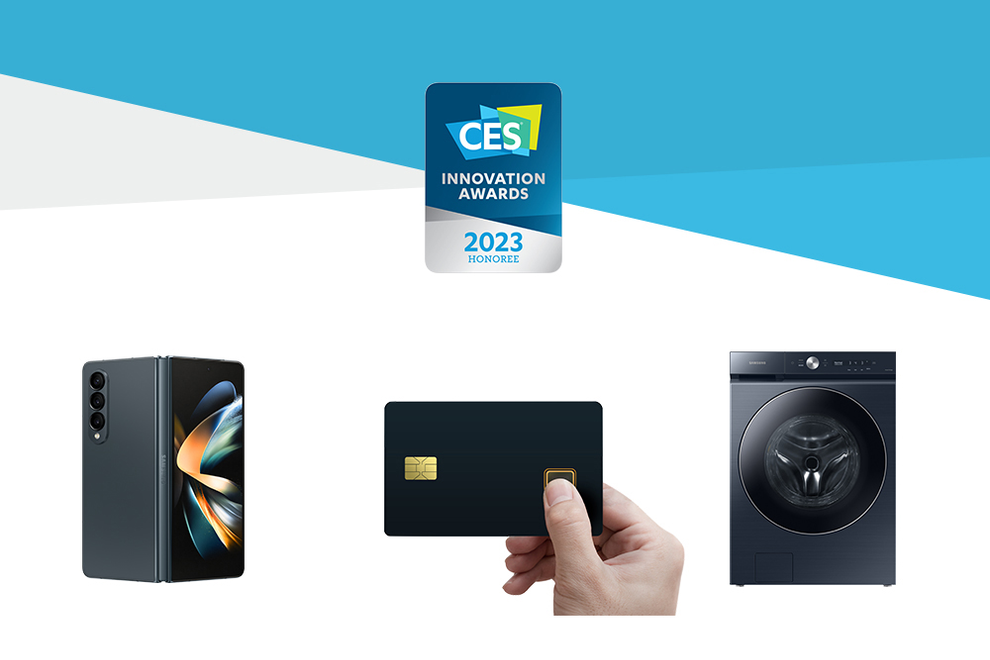 Samsung za inovacije prejel kar 46 nagrad CES® 2023 Innovation Award