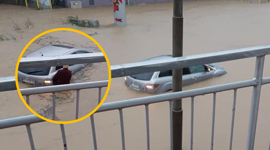 Apokalipsa v priljubljenem turističnem mestu na Hrvaškem (foto: Facebook/Sena Cepic Tanackovic/fotomontaža)