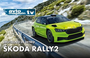 S sovozniškega sedeža o čisto novem Škodinem dirkalniku Fabia RS Rally2