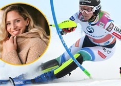 Nasmejana Ana! Primorka že na prvem slalomu nove sezone poskrbela za dobro voljo med Slovenci