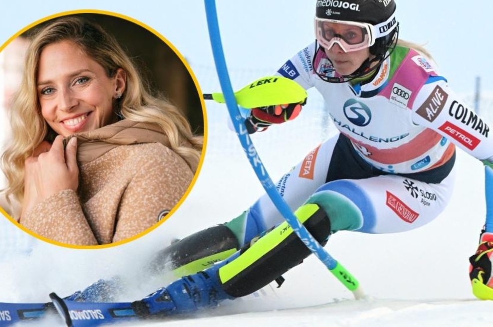 Nasmejana Ana! Primorka že na prvem slalomu nove sezone poskrbela za dobro voljo med Slovenci (foto: Instagram/Ana Bucik/Profimedia/fotomontaža)