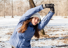 Ne pozabite, kako pomembno je, da si tudi v zimskih mesecih vzamete čas za gibanje
