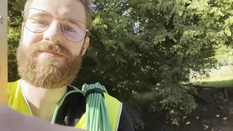 Jan Zadravec pretental vso Slovenijo! To je storil pred vstopom v šov Kmetija