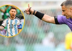 Slovenec zvezdniku Lionelu Messiju 'pomagal' do prvega gola v Katarju, a se nehote znašel v središču srditega angleškega besa